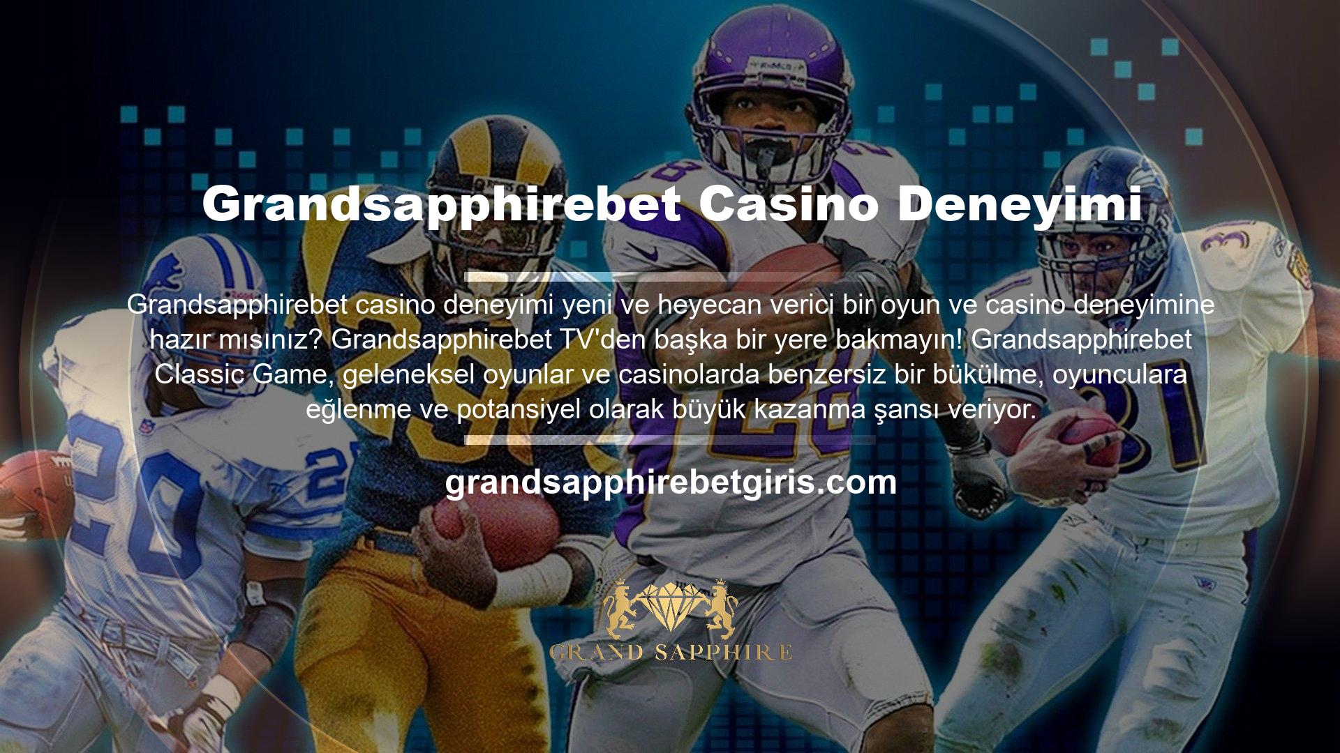 Grandsapphirebet sisteminin bir parçası olmak istiyorsanız, spor bahisleri, canlı bahisler, sanal oyunlar, casinolar, canlı casinolar ve tavla gibi farklı aktiviteler deneyebilirsiniz